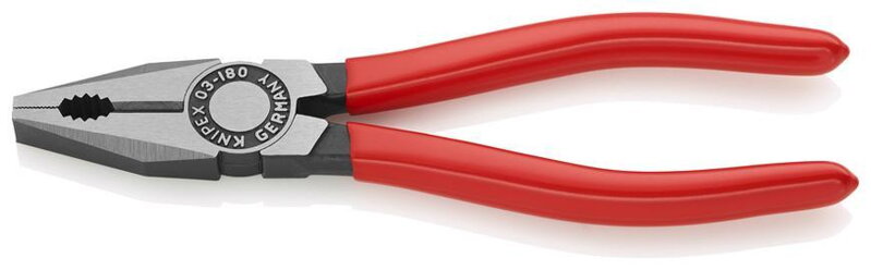 Kliešte KNIPEX 03 01 180 – kombinované, DIN 5746 Kliešte KNIPEX 03 01 180 – kombinované, DIN 5746