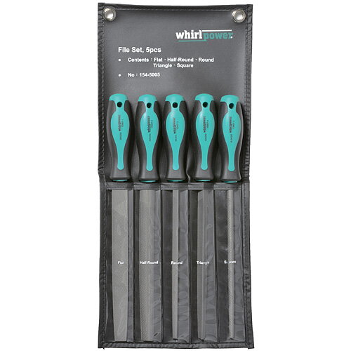 Sada pilníkov whirlpower® 154-5005, 5 dielna, 200 mm