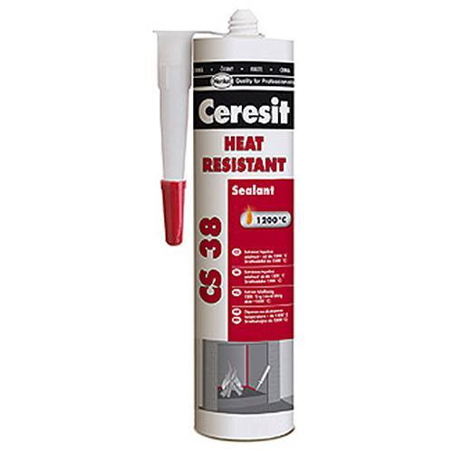 Tmel CERESIT CS38, 300 ml, HEAT RESISTANT, do 1200°C Tmel CERESIT CS38, 300 ml, HEAT RESISTANT, do 1200°C