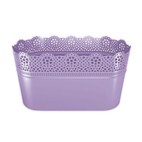 Prosperplast Kvetináč LACE 285 mm, levanduľový Prosperplast Kvetináč LACE 285 mm, levanduľový