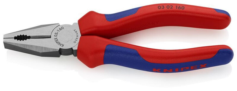 Kliešte KNIPEX 03 02 160 – kombinované, DIN 5746 Kliešte KNIPEX 03 02 160 – kombinované, DIN 5746