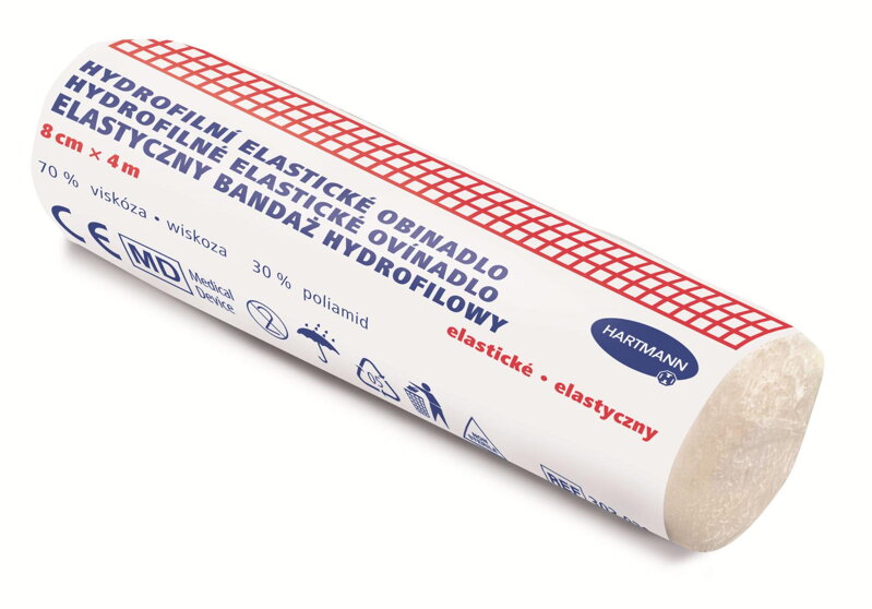 Ovínadlo Hartmann hydrofilné 8cm x 4m Ovínadlo Hartmann hydrofilné 8cm x 4m