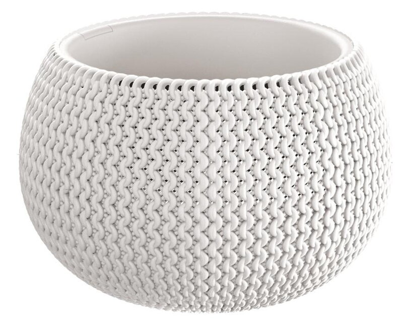 Prosperplast Kvetináč SPLOFY Bowl 290x195 mm, biely Prosperplast Kvetináč SPLOFY Bowl 290x195 mm, biely