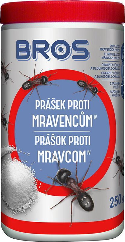 Prášok proti mravcom Bros, 250g Prášok proti mravcom Bros, 250g