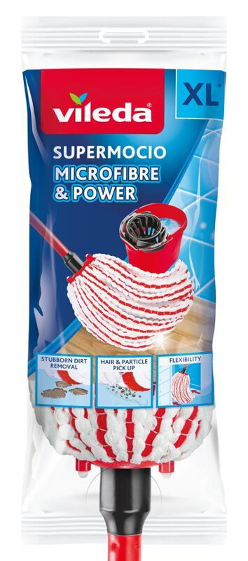 Mop Vileda SuperMocio Microfibre & Power Mop Vileda SuperMocio Microfibre & Power