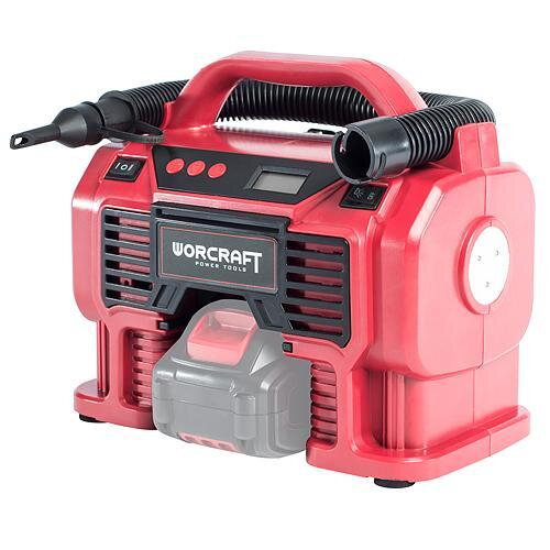 Worcraft Kompresor CAC-S20Li, 20V, Li-Ion, 160 Psi, 11 Bar Worcraft Kompresor CAC-S20Li, 20V, Li-Ion, 160 Psi, 11 Bar