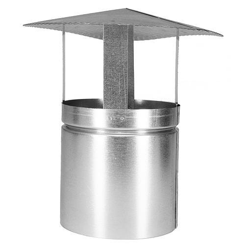 Strieška komínová 118 mm, plechová strieška na komín