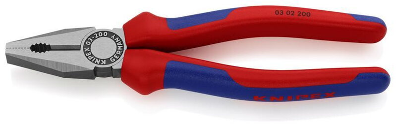 Kliešte KNIPEX 03 02 200 – 200 mm, kombinované Kliešte KNIPEX 03 02 200 – 200 mm, kombinované