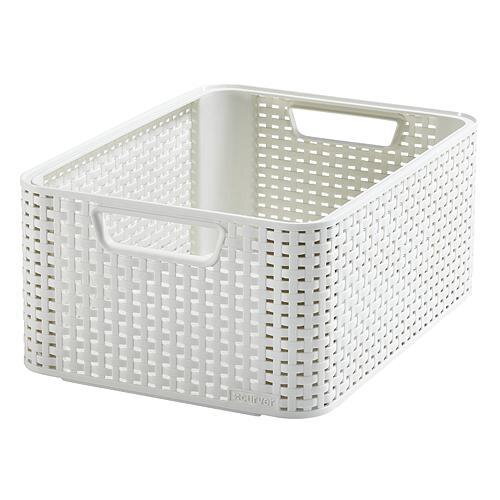 Košík Curver STYLE2 M, krémový, 38x29x17 cm Košík Curver STYLE2 M, krémový, 38x29x17 cm