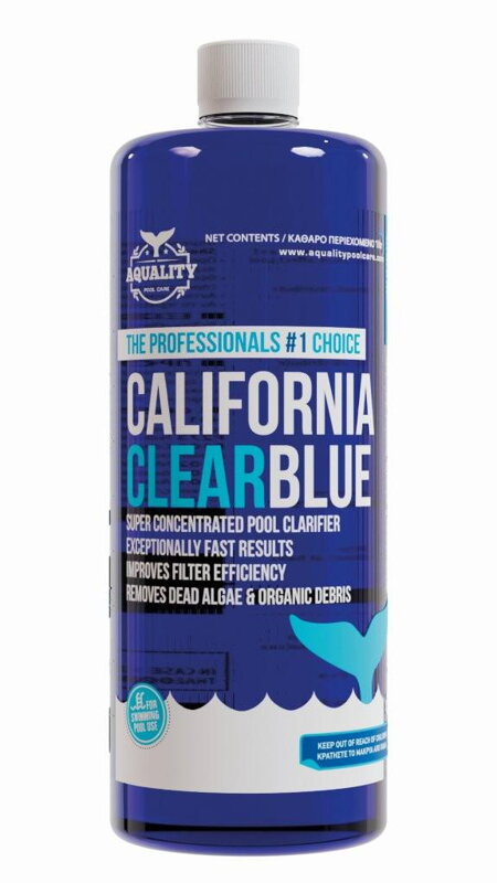 Prípravok na bazéna California Clear Blue, 1 lit.