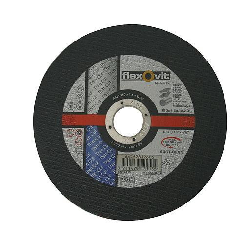 Kotúč flexOvit ThinCut F1710 150x1,6 A46R-BF41 oceľ, nerez Kotúč flexOvit ThinCut F1710 150x1,6 A46R-BF41 oceľ, nerez