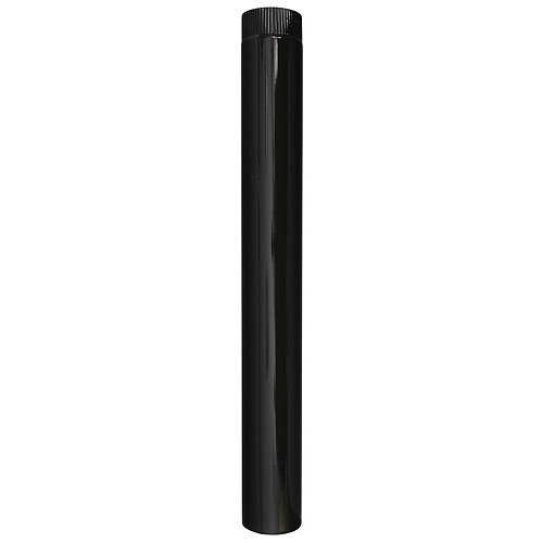 Rúra Smalt 1000 mm, hnedá, smaltovaná, 120 mm Rúra Smalt 1000 mm, hnedá, smaltovaná, 120 mm