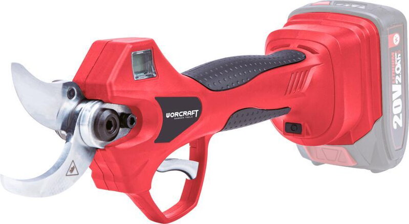 Nožnice Worcraft CSC-S20LiBP ShareSYS, 20V Li-Ion, záhradné, akumulátorové, na konáre, cut.35 mm