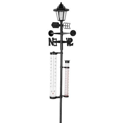 Meteostanica SWS29, Solar, 158 cm, zrážkomer, teplomer, solárna lampa Meteostanica SWS29, Solar, 158 cm, zrážkomer, teplomer, solárna lampa