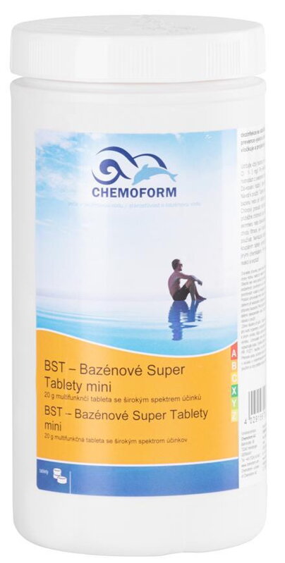 Tableta Chemoform 0508, 020 g, multi, pomalorozpustná, bal. 1 kg Tableta Chemoform 0508, 020 g, multi, pomalorozpustná, bal. 1 kg