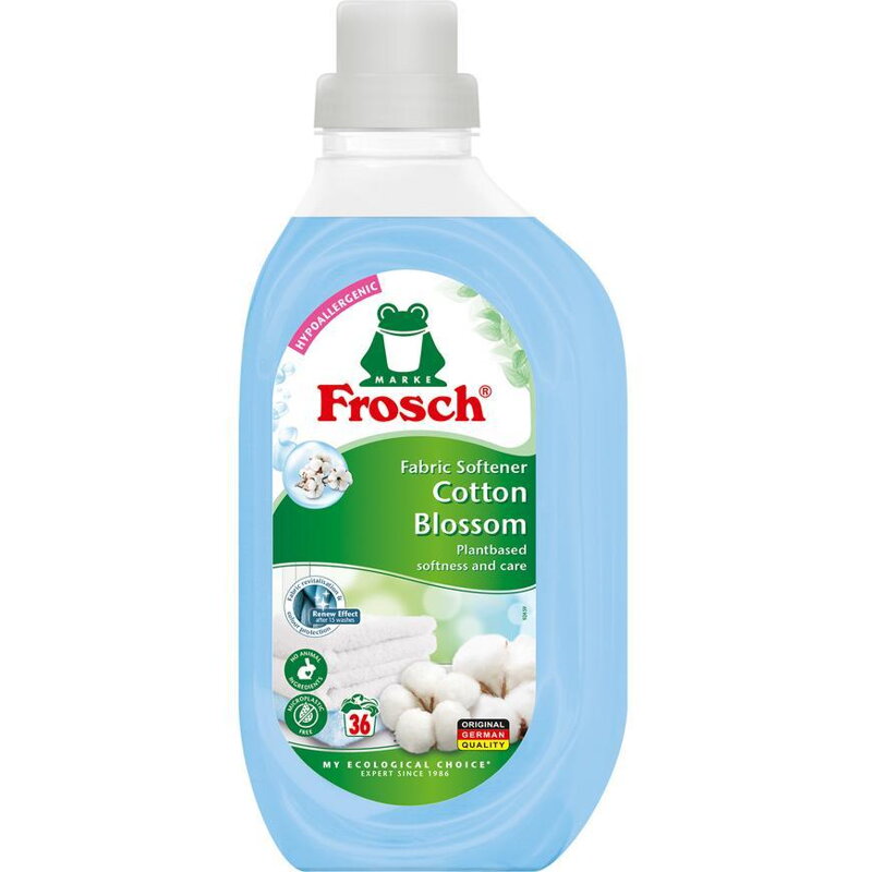 Aviváž Frosch Kvet bavlny, Hypoalergénna, 900 ml