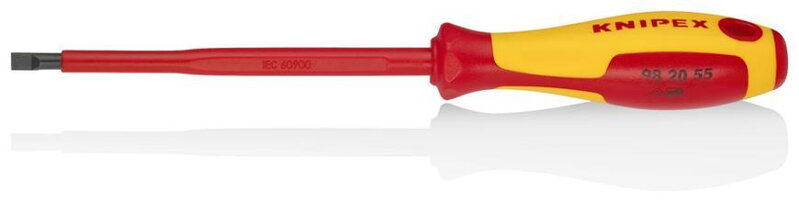 Skrutkovač KNIPEX 98 20 55 – PL 5.5 mm, VDE 1000V, 232 mm Skrutkovač KNIPEX 98 20 55 – PL 5.5 mm, VDE 1000V, 232 mm