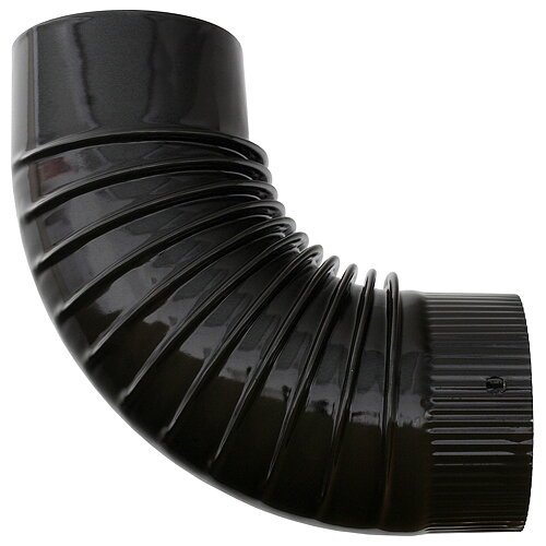 Koleno Smalt 120 mm, hnedé, 90° Koleno Smalt 120 mm, hnedé, 90°