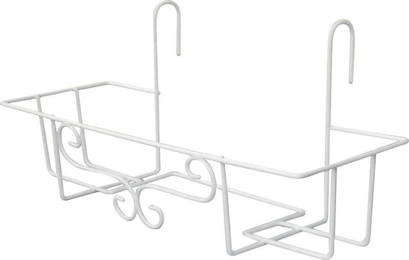 Nastaviteľný biely držiak Strend Pro na kvetináč, 65 cm Nastaviteľný biely držiak Strend Pro na kvetináč, 65 cm