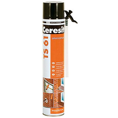 Pena CERESIT TS 61 PU Summer , 750 ml, UNIVERSAL, trubičková Pena CERESIT TS 61 PU Summer , 750 ml, UNIVERSAL, trubičková