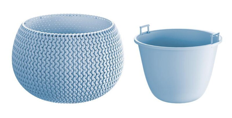 Prosperplast Kvetináč SPLOFY Bowl 290x195 mm, ice gray Prosperplast Kvetináč SPLOFY Bowl 290x195 mm, ice gray