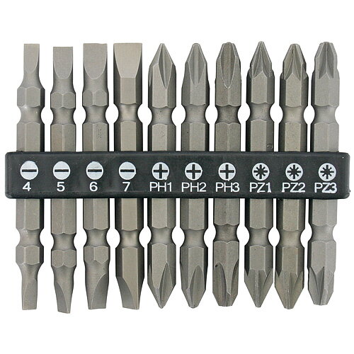 Sada bitov Strend Pro YF40020, 10-dielna, Cr-V Sada bitov Strend Pro YF40020, 10-dielna, Cr-V