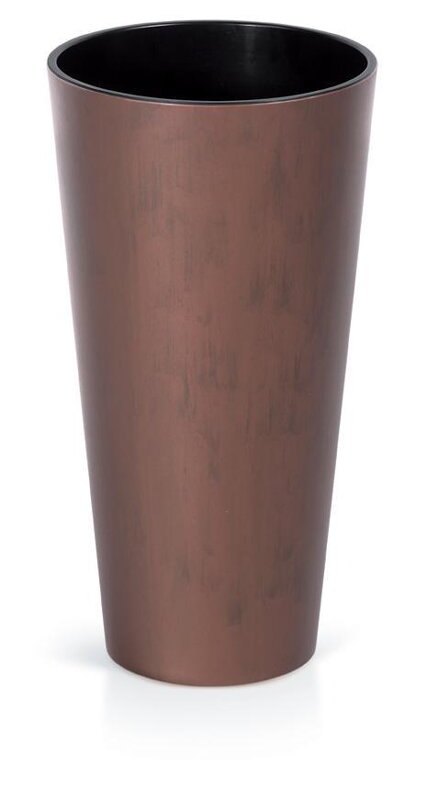 Prosperplast Kvetináč TUBUS Slim Corten 400x762 mm, vzhľad medený, vložka Prosperplast Kvetináč TUBUS Slim Corten 400x762 mm, vzhľad medený, vložka