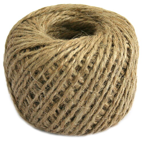 Motúz HEMP, jutový 100 g, 100 m, 1,5 mm,  hnedý