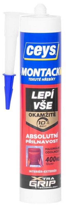 Ceys Lepidlo MONTACK LEPÍ VŠETKO OKAMŽITE, 450 g Ceys Lepidlo MONTACK LEPÍ VŠETKO OKAMŽITE, 450 g