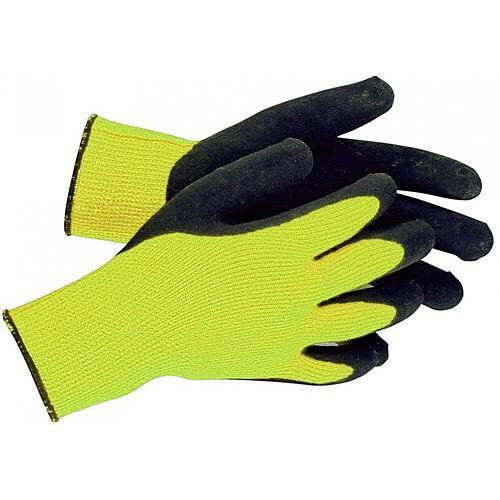 Červa Rukavice PALAWAN Winter Yellow 09, nylon, Latex Červa Rukavice PALAWAN Winter Yellow 09, nylon, Latex